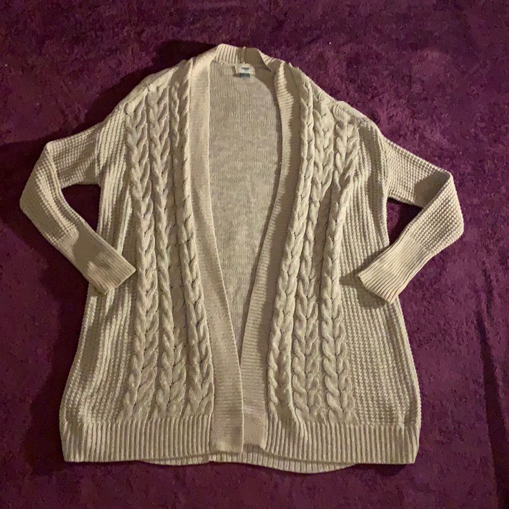 Old Navy braid cardigan